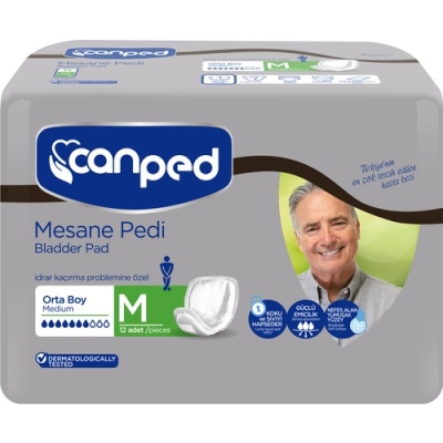 Canped Mesane Pedi Erkek 12'li - Canped