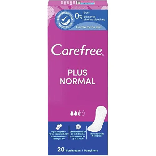 Carefree Plus Normal 20 li Günlük Ped - Carefree