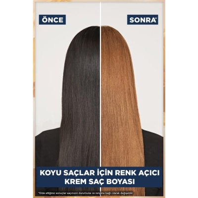 Çarpıcı Renkler Hl1 Koyu Saçlar Için Açık Kumral Açıcı Krem Saç Boyası - 2