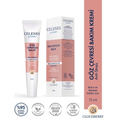 Celenes By Sweden Cloudberry Göz Çevresi Bakım Kremi 15 ml - Celenes By Sweden