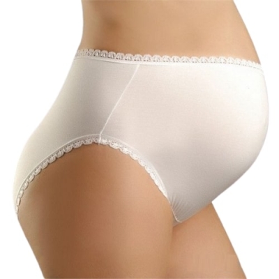 Chezmam / Dantel Lastik Destekleyici Külot-Beyaz 1 SMALL - Chezmam