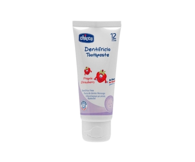 Chicco Diş Macunu 12 ay+ Çilekli - Chicco