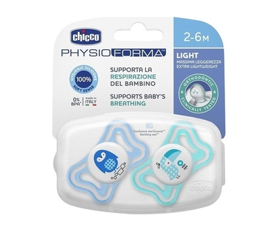 Chicco Physio Light Gece Parlayan Silikon Emzik 2'li 2-6 Ay - Chicco