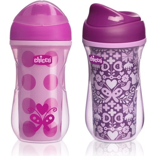 Chicco Isı Yalıtımlı Active Bardak 14+ Ay Kız - 2