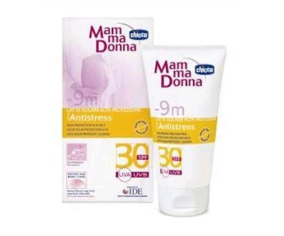 Chicco Mamma Donna Hamileler İçin Özel Spf 30 Yüksek Koruma Güneş Sütü 150 ML - Chicco