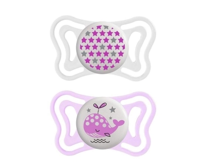 Chicco Physio Light Gece Parlayan Silikon Emzik 2'li 2-6 Ay - Chicco
