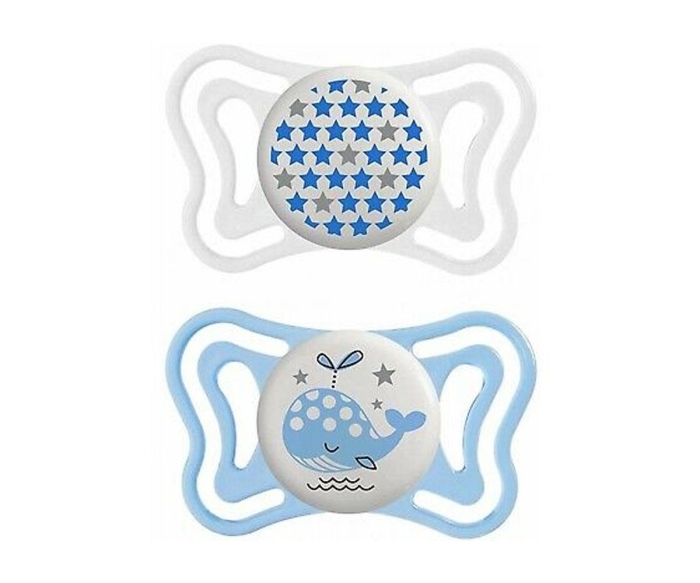 Chicco Physio Light Gece Parlayan Silikon Emzik 2'li 2-6 Ay - 1