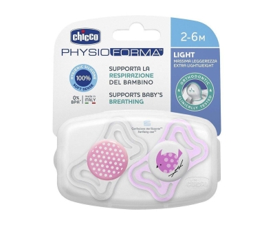 Chicco Physio Light Silikon Emzik 2-6 Ay 2'li - 2