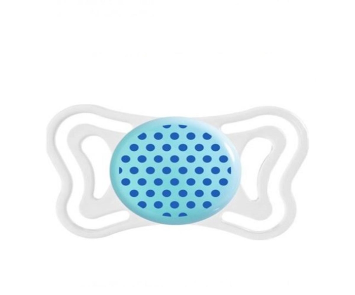 Chicco Physio Light Silikon Emzik Ortodontik 2-6 Ay Erkek Gece Parlayan 2'li - 1