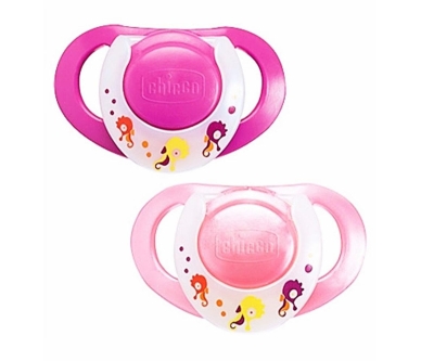 Chicco Physioring Pembe Kaucuk 4 ay+ 2Lı - Chicco