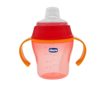 Chicco Yumuşak Bardak 6 ay+ Kırmızı - Chicco