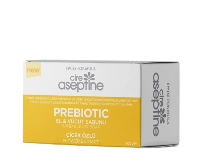 Cire Aceptine Cire Aseptine Prebiotic El ve Vücut Sabunu 100 Gr- Çiçek Özlü - Cire Aseptine