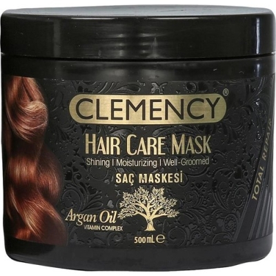 Clemency Arganlı Saç Maskesi 500ml. - Clemency