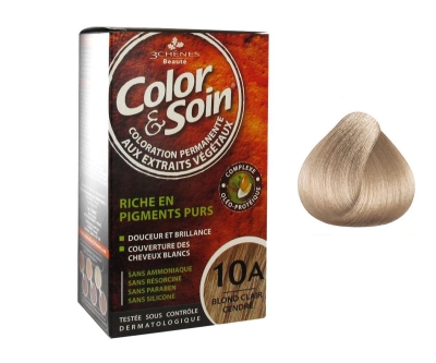 Color and Soin Saç Boyası 10A - Açık Sarı Cazibesi - Color Soin