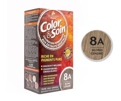 Color and Soin Saç Boyası 8A - Blond Cendre - Color Soin