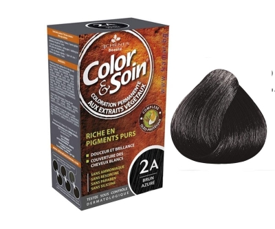 Color Soin 2A Brun Azure - Işıltılı Gök Siyah - Color Soin