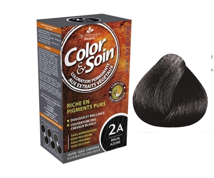 Color Soin 2A Brun Azure - Işıltılı Gök Siyah - 1