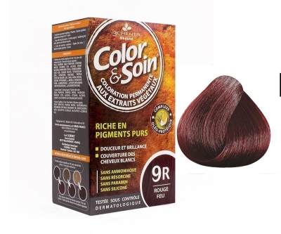 Color Soin Saç Boyası 9R - Ateş Kırmızı - Color Soin