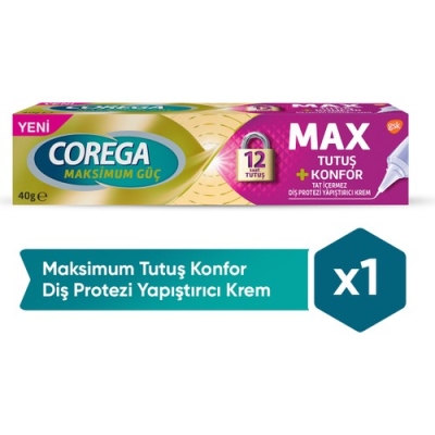 Corega Yastık Konforu Diş Protezi Yapıştırıcı Krem 40 gr - Corega