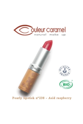 Couleur Caramel Pearly Lipstick N°238 - Acid Raspberry - 2