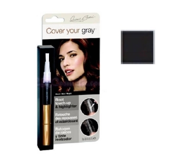 Cover Your Gray Root Touch Up Highlighter For Women Black - Cover Your Gray