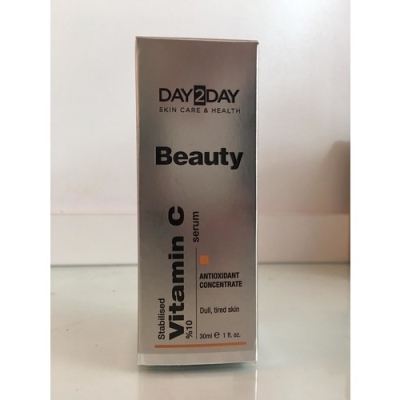 DAY2DAY Beauty Stabilised Vitamin C %10 Serum 30 ml - Day2Day