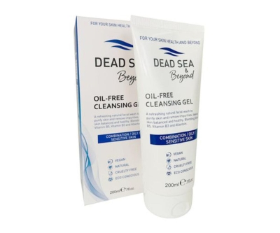 Dead Sea & Beyond Oil-free Cleansing Gel Yağlı Ciltlere Özel Yıkama Jeli 200 ml - Dead Sea Spa Magik