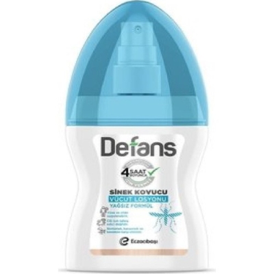 Defans Sinek Kovucu Vücut Spreyi Su Bazlı Yağsız 100 ml - Defans