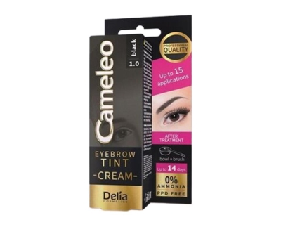 Delia Cameleo Kaş Boyası Krem Black 15 Ml - Delia