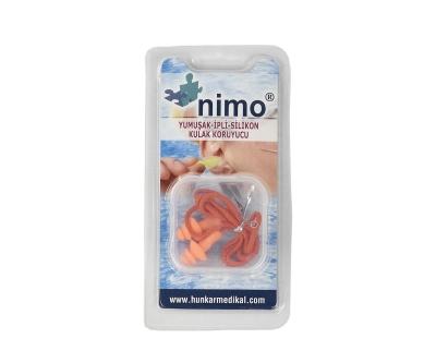 Dermateks Nimo Yumuşak Ipli Silikon Kulak Koruyucu - Dermateks