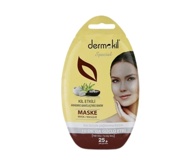 Dermokil Special Tek Kullanımlık Maske 25 Yaş + (Yağlı Ciltler) - Dermokil