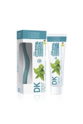 Dk Dent Diş Macunu 75ml Naneli Fırça - Dermokil