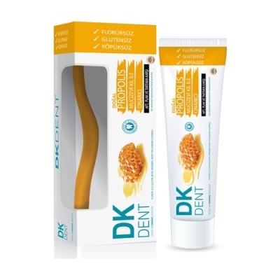 Dk Dent Diş Macunu Propolis Aromalı+Diş Fırçası - Dk Dent