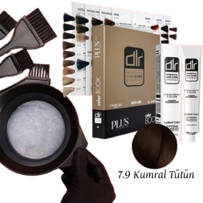 Dlr 7.9 Kumral Tütün Saç Boyası 100ML - DLR