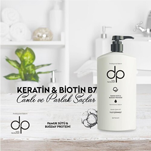DP Pamuk Sütü Buğday Şampuan 500ML - 2