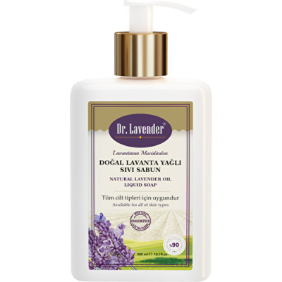 Dr. Lavender Doğal Bitkisel Lavanta Yağlı Sıvı Sabun 300 gr - Dr. Lavender