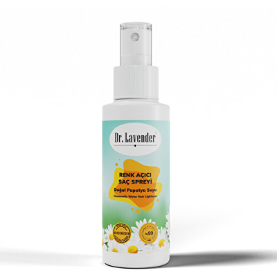 Dr. Lavender Doğal Papatya Özlü Renk Açıcı Saç Spreyi Papatya Suyu 100 ml - Dr. Lavender