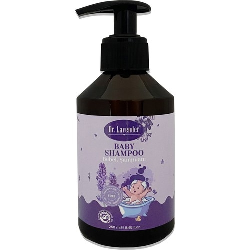 Dr. Lavender Lavanta Yağlı Bebek Şampuanı 250 ml Katkısız Saf Rahatlatıcı Lavanta Yağlı Bebek Şampuanı - 1