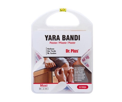 Dr Plus Ilk Yardım & Bakım Seti Yara Bandı 55 Parça - Dr Plus