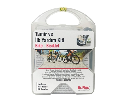 Dr Plus Tamir ve İlk Yardım Kiti Bisiklet Minikit 36Parça - Dr Plus