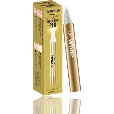 Dr. White Çilek Aromalı Diş Beyazlatıcı Kalem 2 ml - Dr. White
