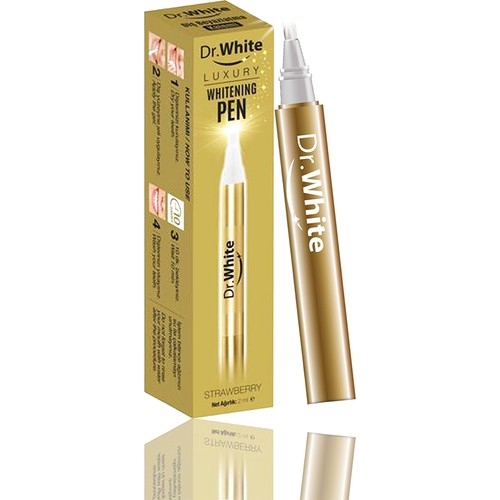 Dr. White Çilek Aromalı Diş Beyazlatıcı Kalem 2 ml - 1