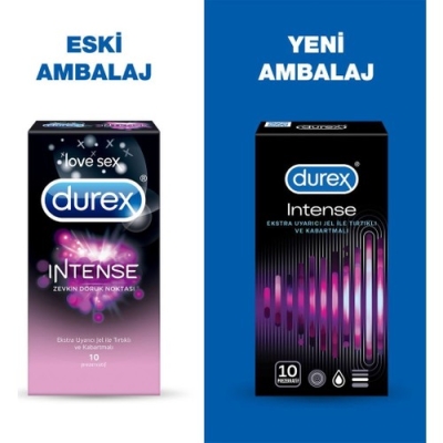 Durex Intense Prezervatif 10'lu 5052197058024 - 5