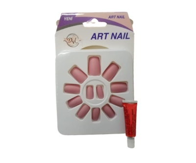Dvl Takma Tırnak Fd-58 - Mor - Dvl