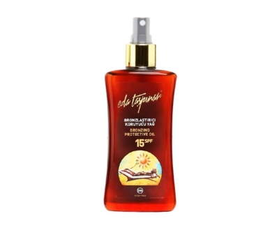 Eda Taşpınar Bronzlaştırıcı Koruyucu Yağ Spf15 200Ml - Eda Taşpınar