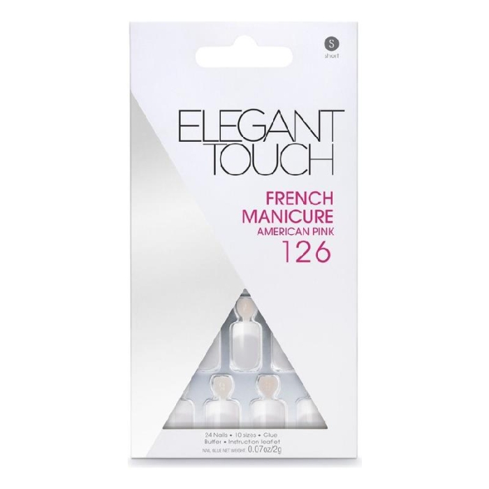 Elegant Touch French Manicure American Pink S 126 -24 Adet 5011522036984 - 1
