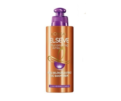 Elseve Amla Yağı Bukle Belirginleştirici Saç Bakım Kremi 200 ml - Loreal Paris