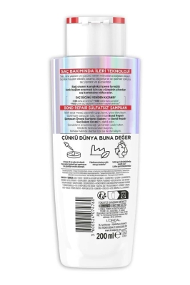 Elseve Bond Repair Tüm Yıpranmalar Için Saç Bağlarını Güçlendirici Şampuan 200ml - 2
