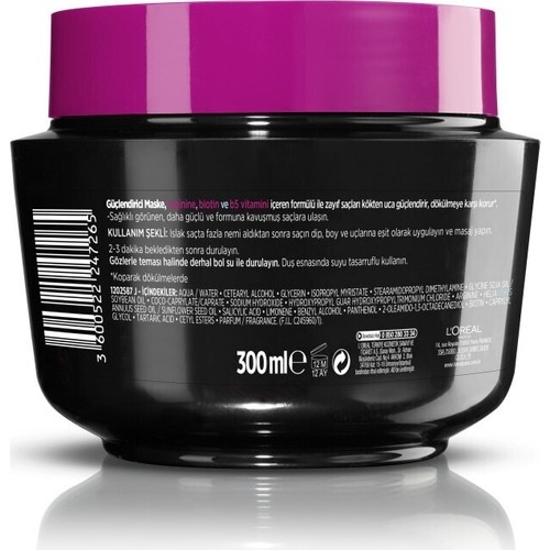 Elseve L'oréal Paris Arginine Direnç Dökülme Karşıtı Maske 300 ml - 3