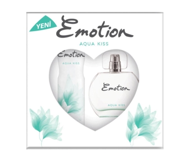 Emotion Aqua Kıss Kofre 50 Ml+150 Ml Parfüm Seti - Emotion